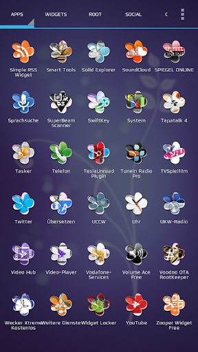 【免費個人化App】Flowers icon theme-APP點子