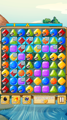 River Jewels - Match 3 Puzzle