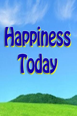 Happiness Today Ebook