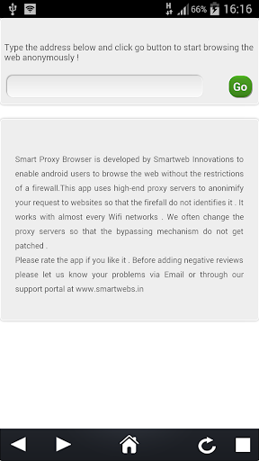 Proxy browser