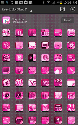 【免費個人化App】THEME - Resolution Pink-APP點子