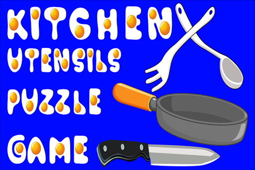 Kitchen Utensils Puzzle Game