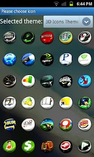 3D Icons v2 for Go Launcher EX - screenshot thumbnail