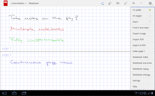 LectureNotes - screenshot thumbnail