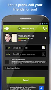 PRANKDIAL - 1 Prank Call App