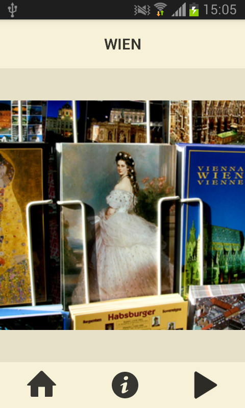 Android application iTour Vienna screenshort