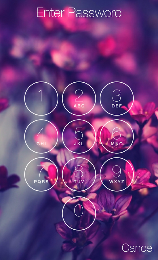 Keypad Lock Screen App