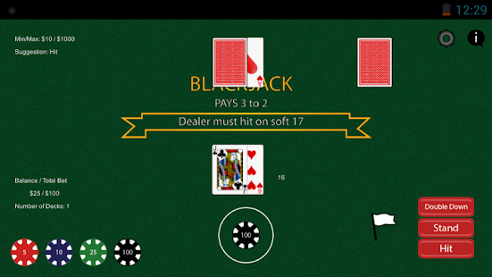 Free Simple Blackjack Trainer APK for Android