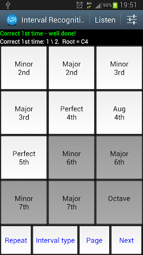 【免費教育App】Interval Recognition (Donate)-APP點子