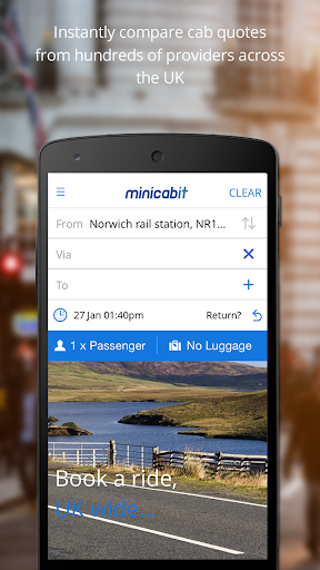 minicabit - UK Taxi cab app