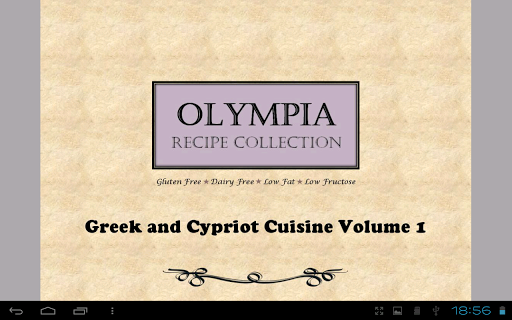 Greek Cyprus Cuisine Volume1