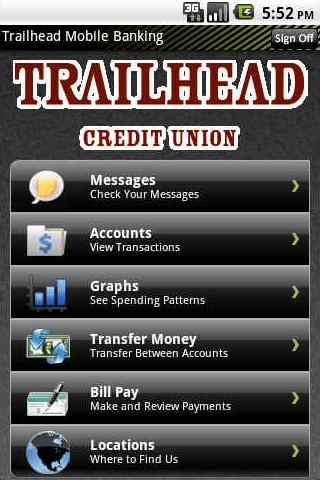 Trailhead CU Mobile Banking