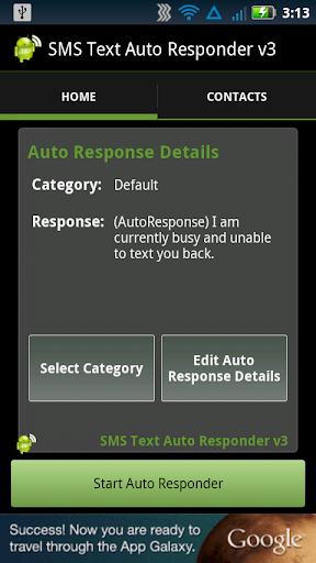 SMS Text Auto Responder FREE