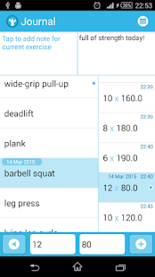 Lastest Simple Workout Journal APK for PC