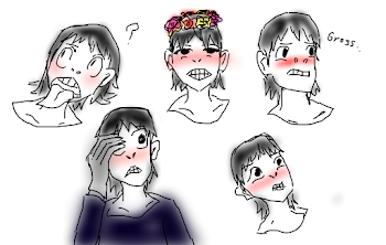 Blushing Midousuji Doodles