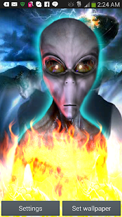 Free Download Alien Attack UFO Crash LWP APK