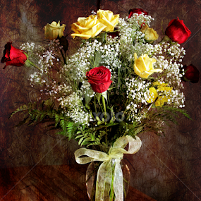 rose bouquuet by Debra Lynde - Flowers Flower Arangements