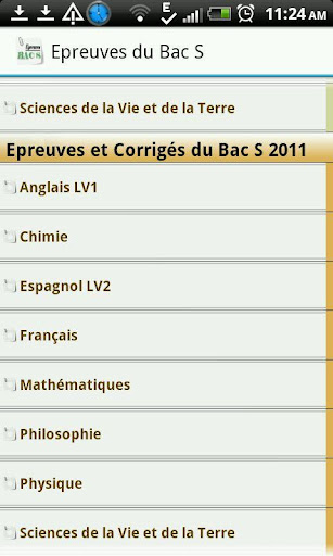 【免費教育App】Épreuves du BAC S-APP點子