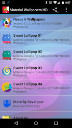 Material Wallpapers HD by Ruvee Apps Store poster 1