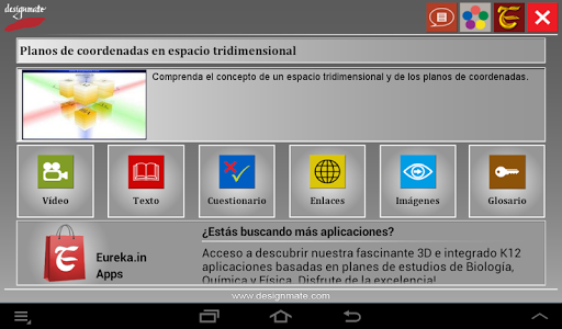 Planos coordenadas espacio 3D