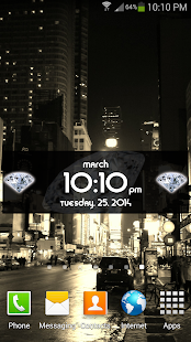 Beautiful Diamond Widget