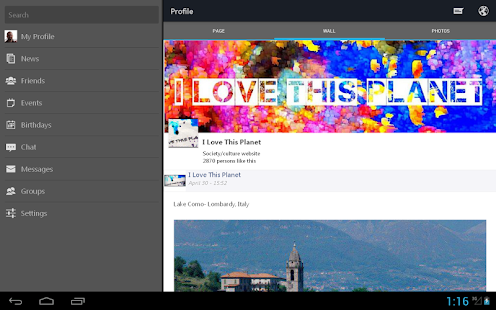 Flipster Pro for Facebook - screenshot thumbnail