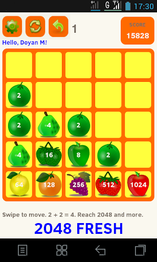 【免費棋類遊戲App】2048 Fresh-APP點子