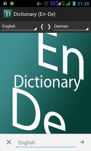 Dictionary En-De