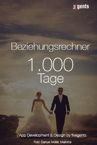 Android application 1000 Days - Love Counter screenshort