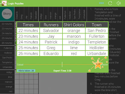  Logic Puzzles - Brain Fun  