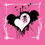 Cover Image of Download Girl Skull Theme 1.0.0 APK