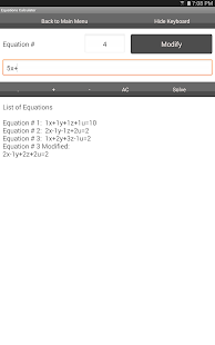Equations Calculator Screenshots 6