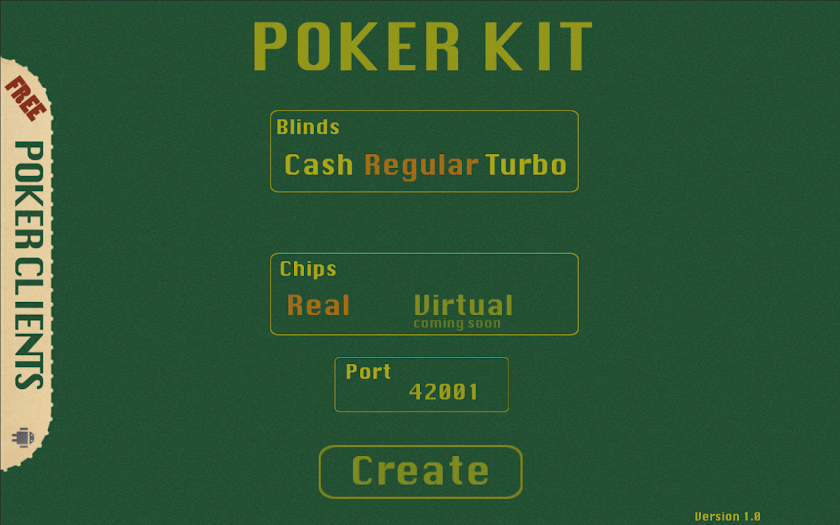 Poker Kit Dealer Screen 2
