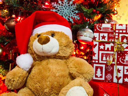 Christmas Teddy Live Wallpaper