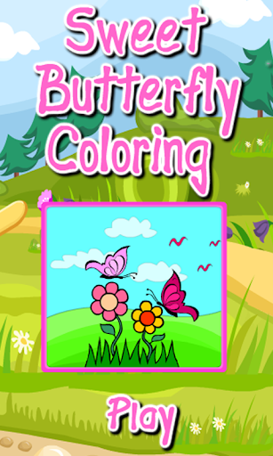 Coloring Sweet Butterfly