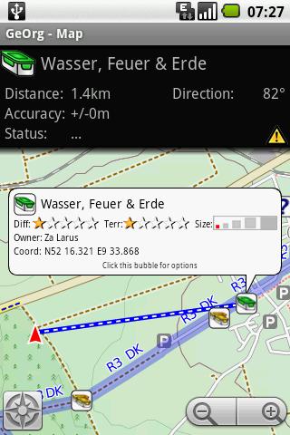    GeOrg - Geocaching Organizer- screenshot  