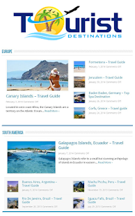 Tourist Destinations Screenshots 1
