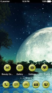 How to install Moonlake C Launcher Theme 4.1.1 unlimited apk for android