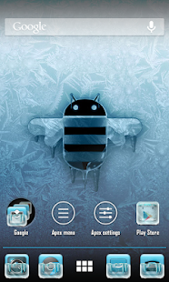download Frozen (ADW APEX NOVA Theme) free