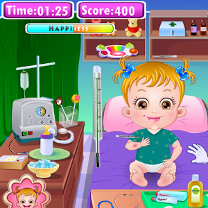 Baby Hazel Goes Sick 8