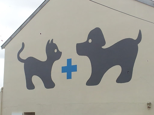 Chien + Chat Mural