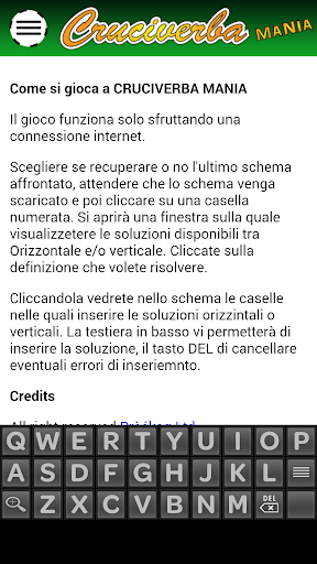 【免費拼字App】Cruciverba Mania-APP點子