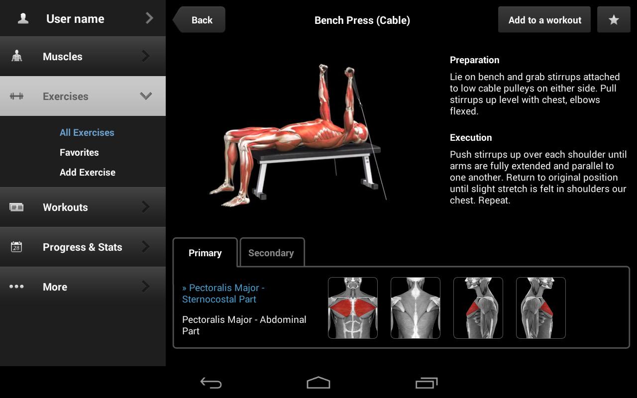 iMuscle 2 - screenshot