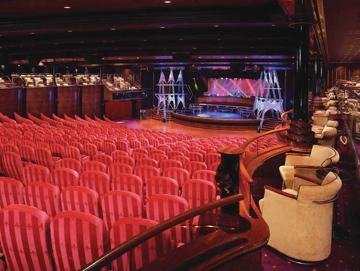 Norwegian-Spirit-Theater - When cruising on the Norwegian Spirit, be sure to take in one of the Stardust Theater's Vegas- and Broadway-style productions. 