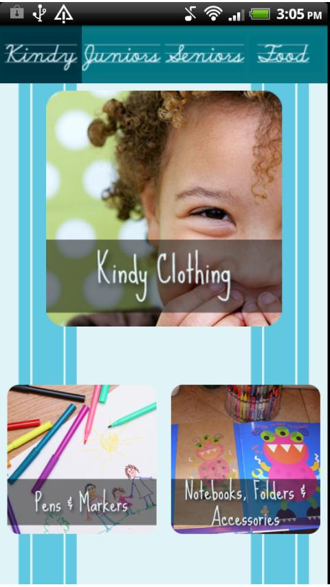 Back To School Shopping List Screen 1
