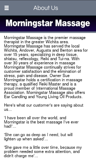 免費下載商業APP|Morningstar Massage app開箱文|APP開箱王
