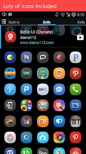 Belle UI (Donate) Icon Pack - screenshot thumbnail