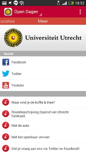 【免費教育App】Universiteit Utrecht Open Dag-APP點子