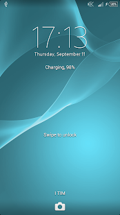 Xperia™ theme Aqua