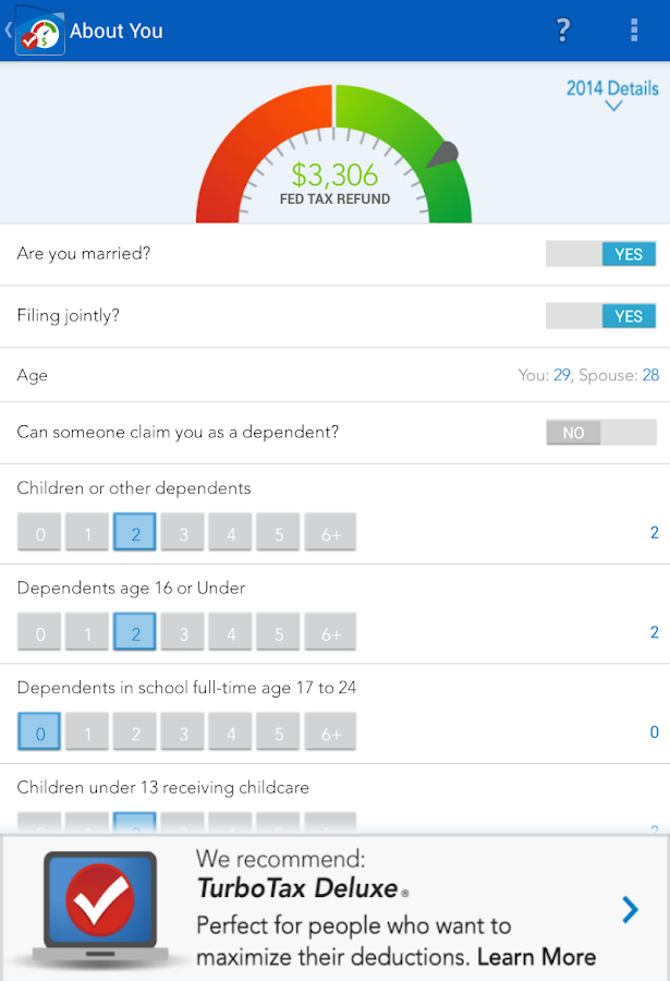 TaxCaster by TurboTax Free Android Apps on Google Play